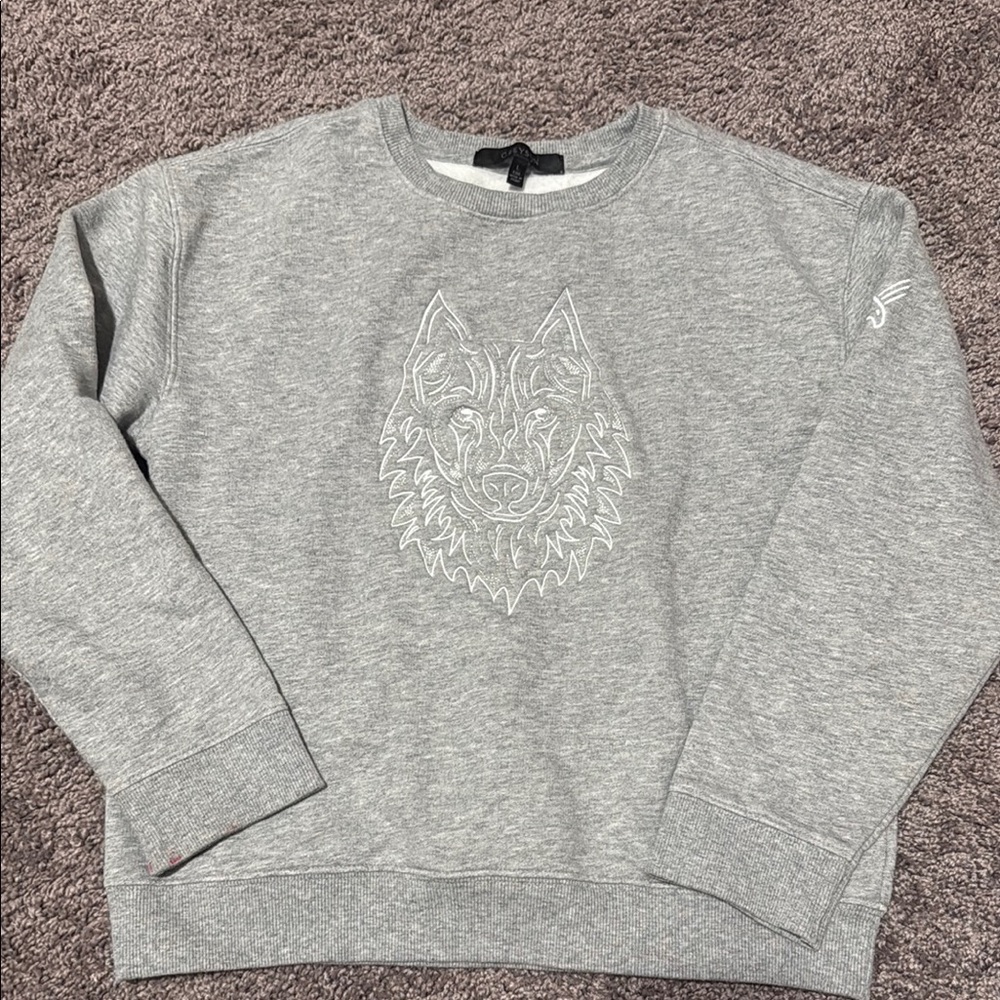 Greyson Timberwolf Aspen Crewneck - Youth Large